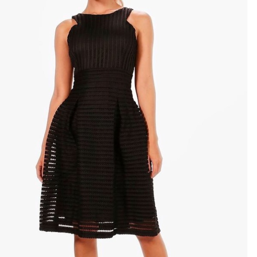 Full black dress